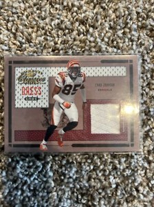 2004 Donruss Classics Football Dress Code Jersey #DC5 Chad Johnson JRSEY /250