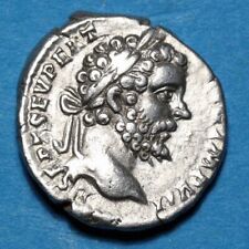 Pièce de monnaie romaine - denier argent - Septime Sévère - vers 193-211 AD-Rome