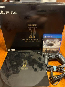 SONY Final Fantasy XV 15 Luna Limited Edition 1TB Console CUHJ-10013 w/Box Used