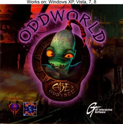 Oddworld: Abe's Oddysee PC Game GT Interactive 1997 - Image 1 of 2