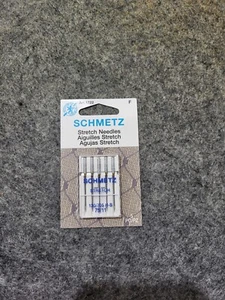 Paquete Nuevo Agujas Elásticas Schmetz Art. 1722 F - Imagen 1 de 1