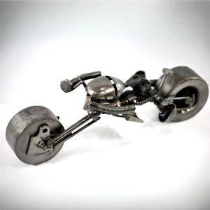 ฺBatpod Batman Motorcycle scrap metal sculpture, Cool gift for him, Gift for Son - Picture 1 of 10