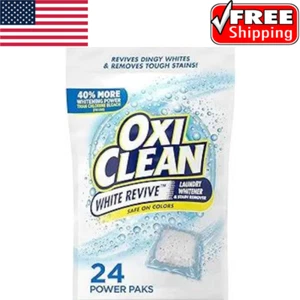 OxiClean White Revive Wäscheaufheller und Fleckenentferner Power Paks, 24 Stück. - Bild 1 von 6