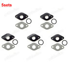 5x 17mm Carburetor Carb Intake Gasket For GY6 50cc Moped Scooter Chinese Taotao