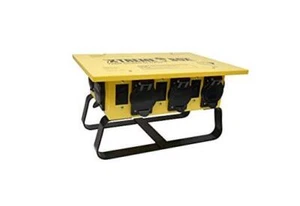  Caja de distribución de energía X-treme, caja de alimentación temporal, 50 amperios, 125/250 V, GFCI  - Imagen 1 de 7