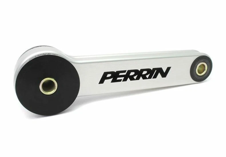 Perrin Aluminum Pitch Stop Mount w/ Polyurethane Bushings for Subaru (Silver) - Image 1 of 1