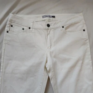 Prana Womens Size 10/30 Slim Straight White Jeans - Picture 1 of 9