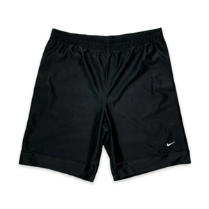 Pantalones Cortos Nike Sportswear Para Hombre Medianos Negros Swoosh Bolsillos Baloncesto Gimnasio - Imagen 1 de 5