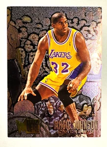 1991-91 Fleer Metal Magic Johnson Card #161 Lakers Legend! - Bild 1 von 3