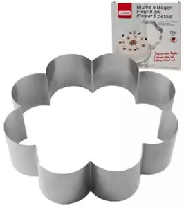 Metallbackrahmen Blume backen ohne boden kuchen torte tortenring - Bild 1 von 1