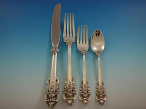 Grande Baroque by Wallace Sterlingsilber normale Platzaufstellung(en) 4-teiliges Besteck - Bild 1 von 5