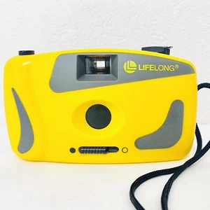 Lifelong SC-917 camera (1990's Vintage) 35mm Manual Yellow Plastic - Picture 1 of 7