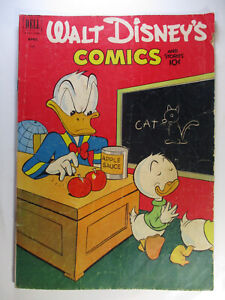 Walt Disney's Comics and Stories #139 Rocket Wing Pigeon, VG-, 3.5 (C) OWW Pages