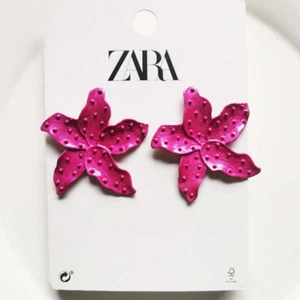 New Zara Flower Huge Stud Earrings Statement Gift Fashion Party Women Jewelry - Picture 1 of 4