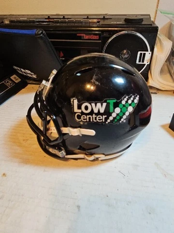 Riddell Mini Helmet Super Bowl Breakfast Low T Center Cover