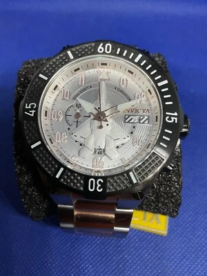 Invicta Aviator rose gold/sil/blk , bracelet mod 39905 men’s wristwatch - image 1 of 4
