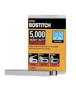 BOSTITCH BTA706-5C Heavy Duty Construction Staples, 3/8 x 2/5-Inch, 5000-Pack - Picture 1 of 4