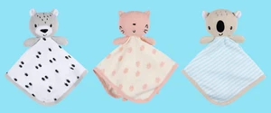 Gerber Baby Sicherheitsdecke Junge/Mädchen Bär, Kätzchen oder Koala Neu mit Etikett Bad Lovey - Bild 1 von 1