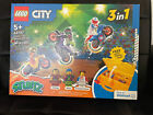 Lego City Stuntz Gift Set 3 In 1 W/ Travel Case New Set 66707 60297 60298 60296