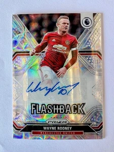 2021-22 Panini Prizm Wayne Rooney SP Silver Choice Autograph Card #FB-WR Auto - Picture 1 of 2