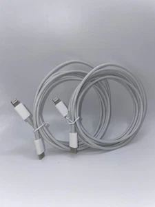 2x Apple Câble USB-C vers Lightning 1m Charge Rapide iPhone iPad Authentique Neuf - Photo 1 sur 1