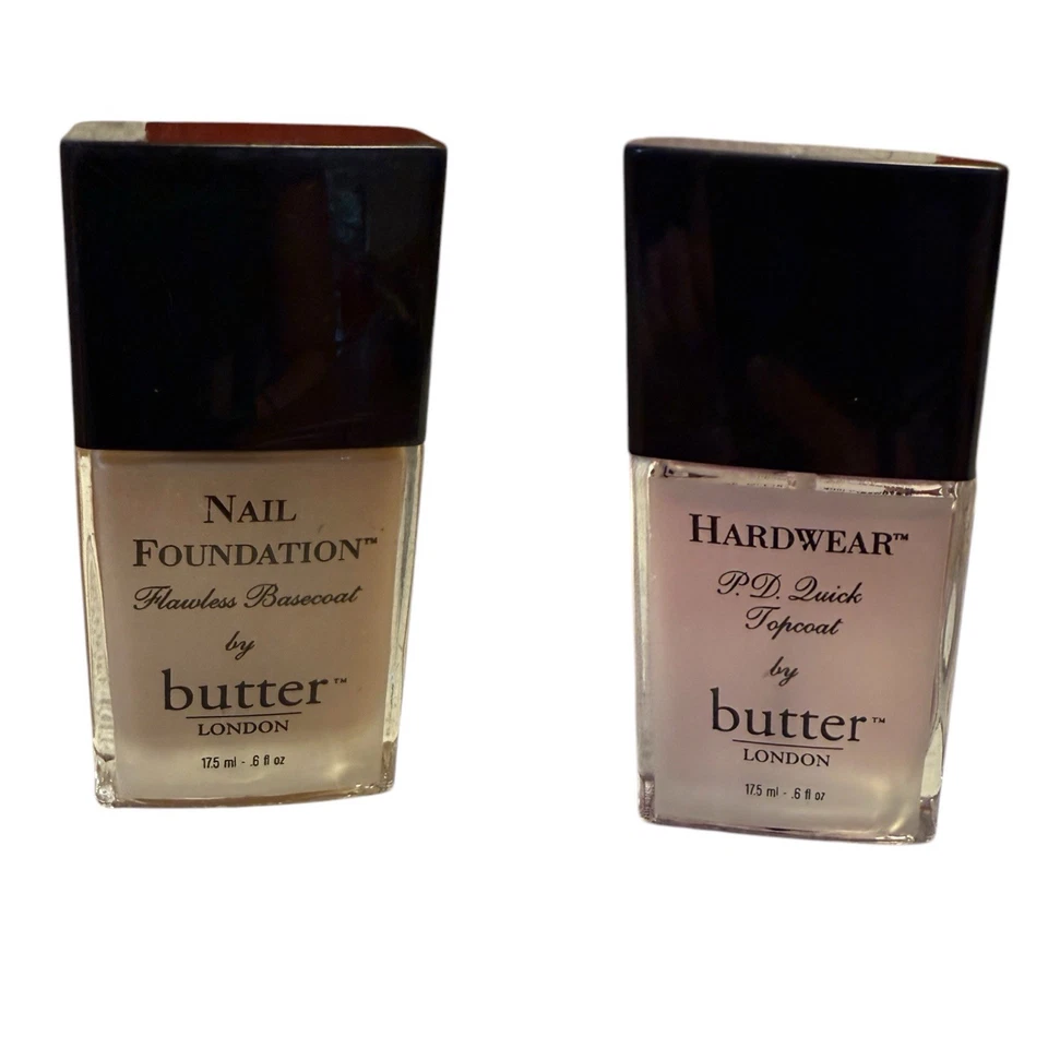Base de uñas Butter LONDON capa base impecable y capa superior rápida PD talla completa Foto 1 de 4
