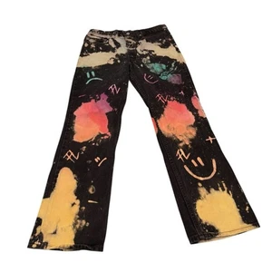 Rare Levi’s 517 Colorful Splatter Paint Jeans Vintage 2001 Men’s 33x30 - Picture 1 of 4
