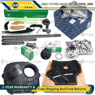 Upgraded Timing Chain Kit & Oil Pump for VW CC Tiguan Audi A4 A5 A6 Q5 1.8 2.0T - Image 1 of 4