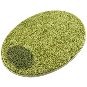 Olive Rug – Cute Accent Rug for Cool Room Decor – Soft Green Kitchen Rugs, An... - Picture 1 of 8
