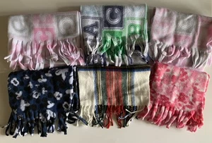 Kids Youth Scarves Lot Of 6 - Picture 1 of 4