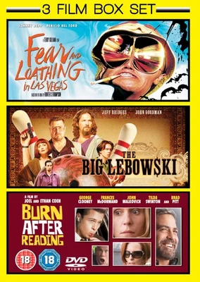 Fear and Loathing in Las Vegas/The Big Lebowski/Burn After... DVD (2013) Johnny - Image 1 of 2