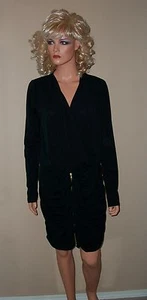 Vestido Victoria Secret Moda negro con volantes L $88 - Imagen 1 de 3