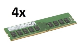 4x 16GB 64GB DDR4 ECC RAM UDIMM 2666MHz para HP - HPE Server ProLiant ML30 Gen10 - Imagen 1 de 1