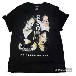 Maglietta Aaliyah Princess Of R&B Greatest Hits Unisex XL - Foto 1 di 6