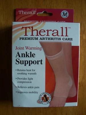 Soporte de tobillo Therall, ortopedia FLA, medio, calentamiento articular, nuevo en paquete Foto 1 de 4