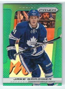 13-14 Panini Prizm Jake Gardiner Prizms Green Carolina Hurricanes Maple Leafs - Bild 1 von 1