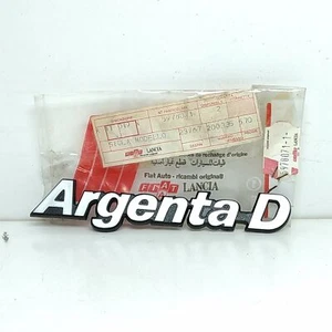 ADESIVO SIGLA MODELLO FIAT ARGENTA D ORIGINALE 5978071 - Imagen 1 de 3