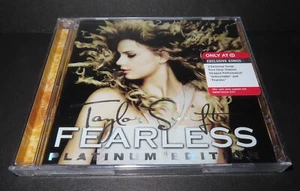 Taylor Swift FEARLESS Platinum Edition 2009 TARGET EDITION CD & DVD Sealed NEW - Picture 1 of 19