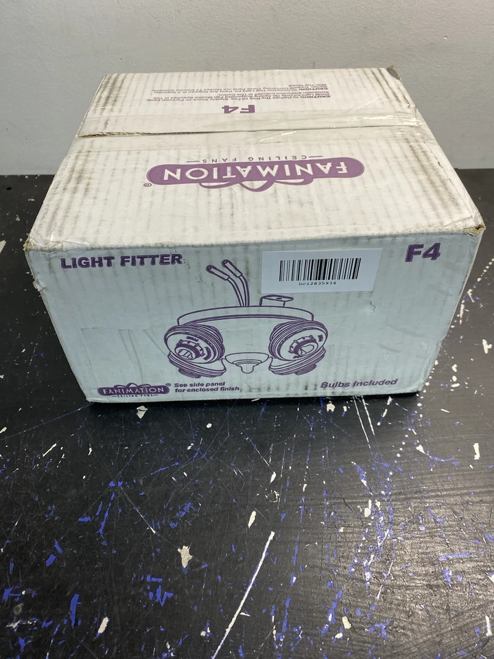 Kit de luces Fanimation F4BN para ventiladores de techo Fanimation - níquel cepillado Foto 1 de 1