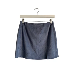 Fabrik Minirock blau Wildleder - Bild 1 von 3