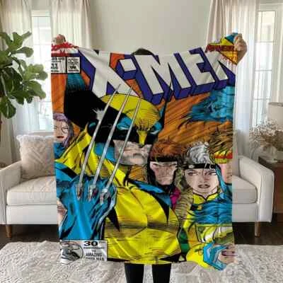 Blanket Xmen, Birthday Gift Blanket, Xmen Blanket (d177) - Image 1 of 4