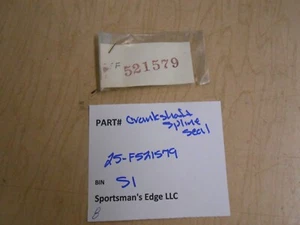 25-F521579 Mercury Quicksilver NOS crankshaft spine seal S1 - Picture 1 of 2