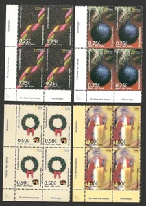 MONTENEGRO - BLOQUE DE 4 SELLOS MNH - AÑO NUEVO - 2007. - Imagen 1 de 2