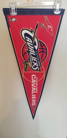 CLEVELAND CAVALIERS NBA VINTAGE THROWBACK LOGO FELT PENNANT 1/23/22 Cover