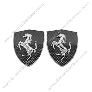 Réplica de protectores de guardabarros de fibra de carbono Ferrari Scuderia - Imagen 1 de 7