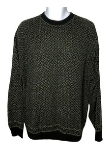 Chereskin Gray Ribbed Pullover Sweater L Made in Italy - Picture 1 of 9