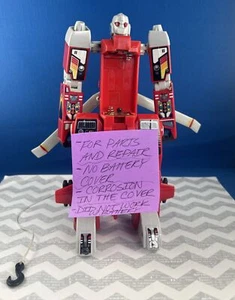 1985 Bandai Powerbots Flybot Transforming Helicopter Incomplete For PARTS Repair - Picture 1 of 17