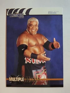 2003 Fleer WWE WrestleMania XIX #89 RIKISHI - Picture 1 of 2