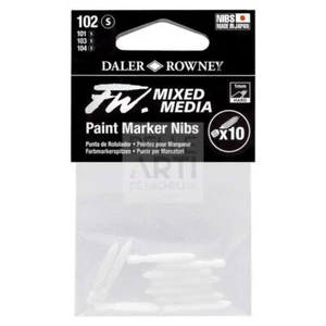 PUNTE DI RICAMBIO PUNTA FINE DURA 1 MM PER PENNARELLI MAKER FW - BLISTER DA 10PZ - Imagen 1 de 1