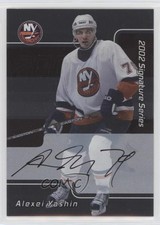 2001-02 ITG Be A Player Signature Series Auto Alexei Yashin #139 Auto